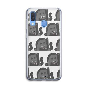 Cats: Samsung Galaxy A40 Transparant Hoesje