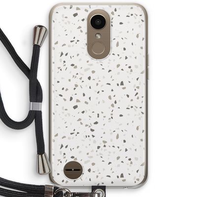 Terrazzo N°14: LG K10 (2017) Transparant Hoesje met koord