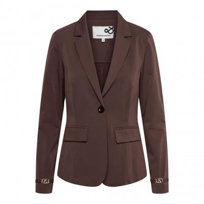 &Co - Bruin | Dames | Blazer | Bruin | 3XL | regular | Kamst mode
