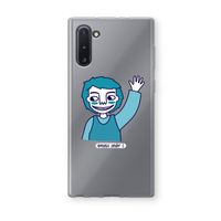 Zwaai: Samsung Galaxy Note 10 Transparant Hoesje