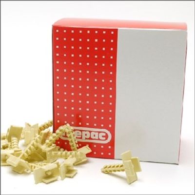 Mepac KB2 snelplug creme voor klembeugel gat 6mm 413621