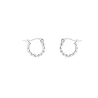 Go Dutch Label Oorringen Small Balls Zilver