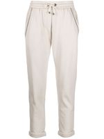 Brunello Cucinelli pantalon en coton fuselé - Tons neutres