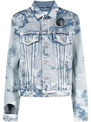 Off-White veste Sky Meteor en jean - Bleu