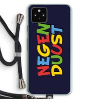 90's One: Pixel 5a 5G Transparant Hoesje met koord
