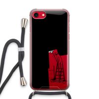 Musketon Painter: iPhone SE 2020 Transparant Hoesje met koord