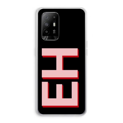 Monogram: Oppo A95 5G Transparant Hoesje