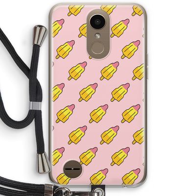 Waterijsjes: LG K10 (2017) Transparant Hoesje met koord