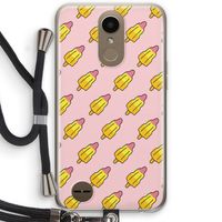 Waterijsjes: LG K10 (2017) Transparant Hoesje met koord Waterijsjes: LG K10 (2017) Transparant Hoesje met koord