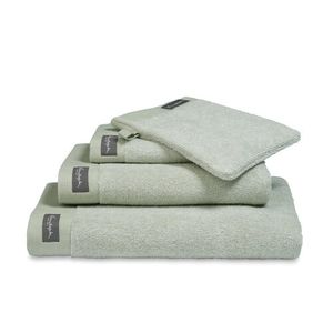 Vandyck Vandyck Home Mouline Smoke Green Washandje 16x22