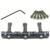 Graph Tech PS 8163 00 String Saver Saddles Vintage TE-Style 3-Barrel Zadel Set (3 stuks)