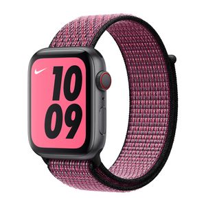 Apple origineel Nike Sport Loop Apple Watch 42mm / 44mm / 45mm / 49mm Pink Blast / True Berry - MWU42ZM/A