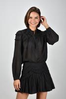 Marant Etoile blouse Christa HT0681FB-B3J04E black Marant Etoile blouse Christa HT0681FB-B3J04E black