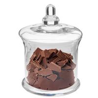 Secret de Gourmet Voorraadpot/koektrommel - glas - met deksel - 1 liter Secret de Gourmet Voorraadpot/koektrommel - glas - met deksel - 1 liter