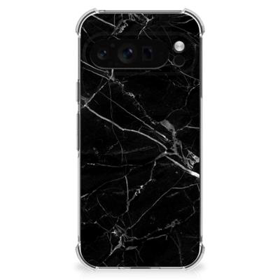 Google Pixel 9 Pro XL Anti-Shock Hoesje Marmer Zwart - Origineel Cadeau Vader Google Pixel 9 Pro XL Anti-Shock Hoesje Marmer Zwart - Origineel Cadeau Vader