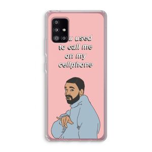 Hotline bling: Samsung Galaxy A51 5G Transparant Hoesje