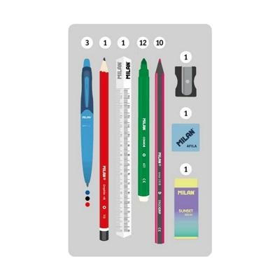 Doosje Milan Sunset KIT Zwart 22,5 x 11,5 x 11 cm
