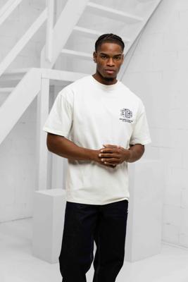 Black Bananas Monogram T-Shirt Heren Wit - Maat L - Kleur: Wit | Soccerfanshop
