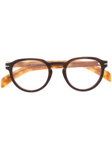 Eyewear by David Beckham lunettes de vue à effet écaille de tortue - Marron