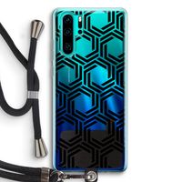 Geometrisch patroon: Huawei P30 Pro Transparant Hoesje met koord