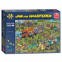 Jumbo Jan van haasteren legpuzzel - food truck festivals, 1500st. - thumbnail