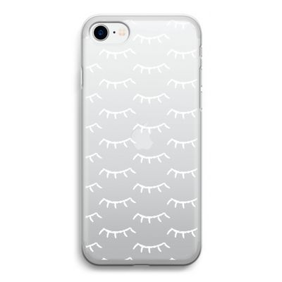 Wimpers: iPhone SE 2020 Transparant Hoesje