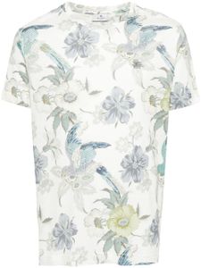 ETRO t-shirt à logo brodé - Blanc