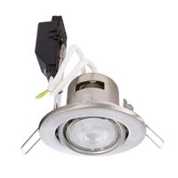 Deko Light Deneb 110016 Plafondinbouwring LED, Halogeen GU10 50 W Zilver