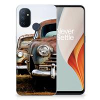 OnePlus Nord N100 | Siliconen hoesje | met foto Vintage Auto