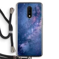 Nebula: OnePlus 7 Transparant Hoesje met koord