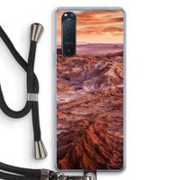 Mars: Sony Xperia 5 II Transparant Hoesje met koord