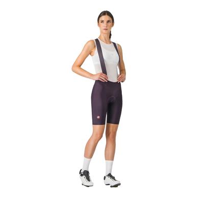 Castelli Prima 2 DT bibshort paars dames