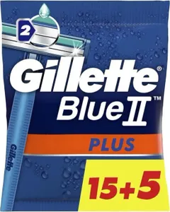 Gillette Wegwerpscheermesjes BlueII Plus - 20 st.