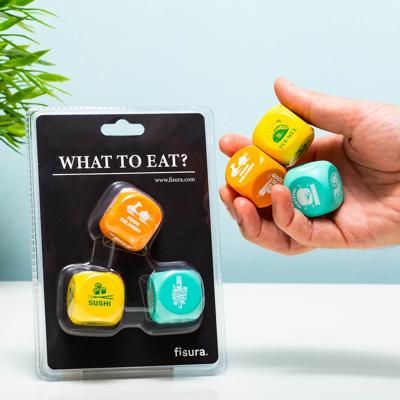 Dobbelsteenset Wat te... - Eten