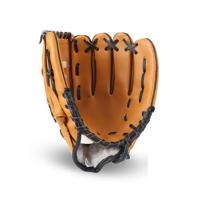 PVC Outdoor Motion honkbal lederen honkbal werper Softbal handschoenen grootte: 11 5 inch (bruin)
