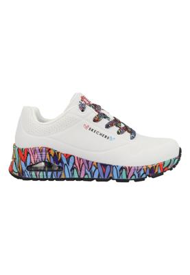 Skechers Uno - Ravaged Love 177918/WMLT Wit maat