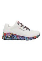 Skechers Uno - Ravaged Love 177918/WMLT Wit maat