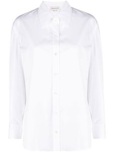 Alexander McQueen chemise à manches longues - Blanc