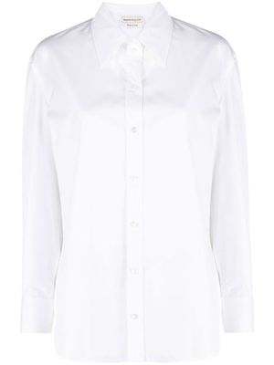 Alexander McQueen chemise à manches longues - Blanc