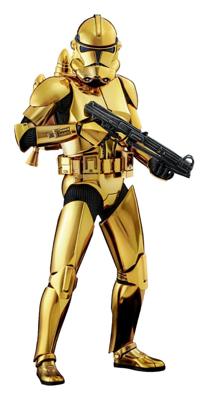 Star Wars Action Figure 1/6 Clone Trooper (Gold Chrome Version) Exclusive 30 cm Star Wars Action Figure 1/6 Clone Trooper (Gold Chrome Version) Exclusive 30 cm