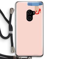 High heels: Xiaomi Mi Mix 2 Transparant Hoesje met koord