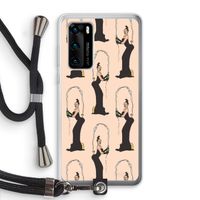 Pop Some Kim: Huawei P40 Transparant Hoesje met koord