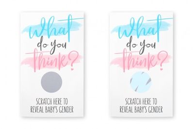 Kraskaart Gender Reveal Boy - 10st