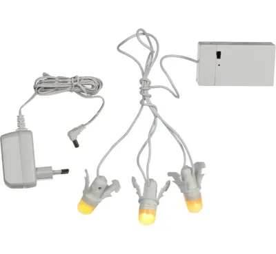 Luville General Light bulb chain 3 pieces with adapter