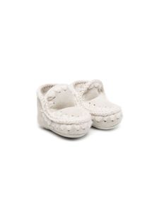 Mou Kids bottines Eskimo en peau lainée - Gris