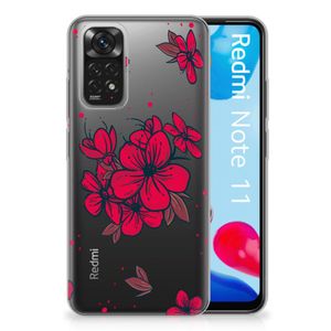 Xiaomi Redmi 10 | Redmi Note 11 4G TPU Case Blossom Red