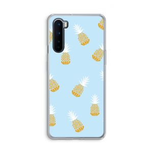 Ananasjes: OnePlus Nord Transparant Hoesje