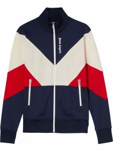 Palm Angels veste de sport à design colour block - Bleu