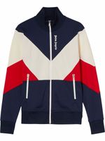 Palm Angels veste de sport à design colour block - Bleu
