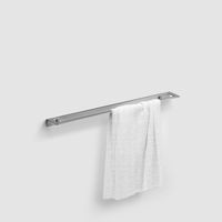 Clou Fold handdoekrek 60cm RVS geborsteld - thumbnail